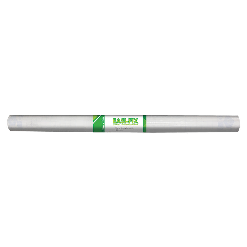 Book Covering Easi-Fix - Clear - 70 Micron - 3 Meter