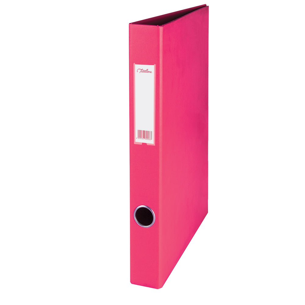 A4 PVC Ringbinder 2D Ring - 25mm - Pink