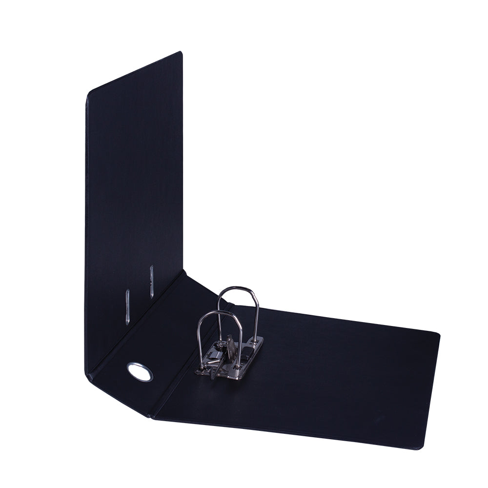 A4 PVC Lever Arch File Reinforced Base with Rado Mechanism - 70mm - Black