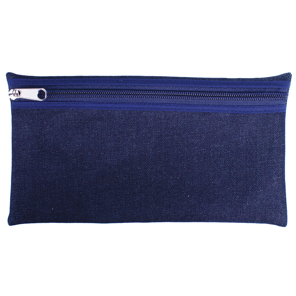 Pencil Bag Blue Denim - 22cm