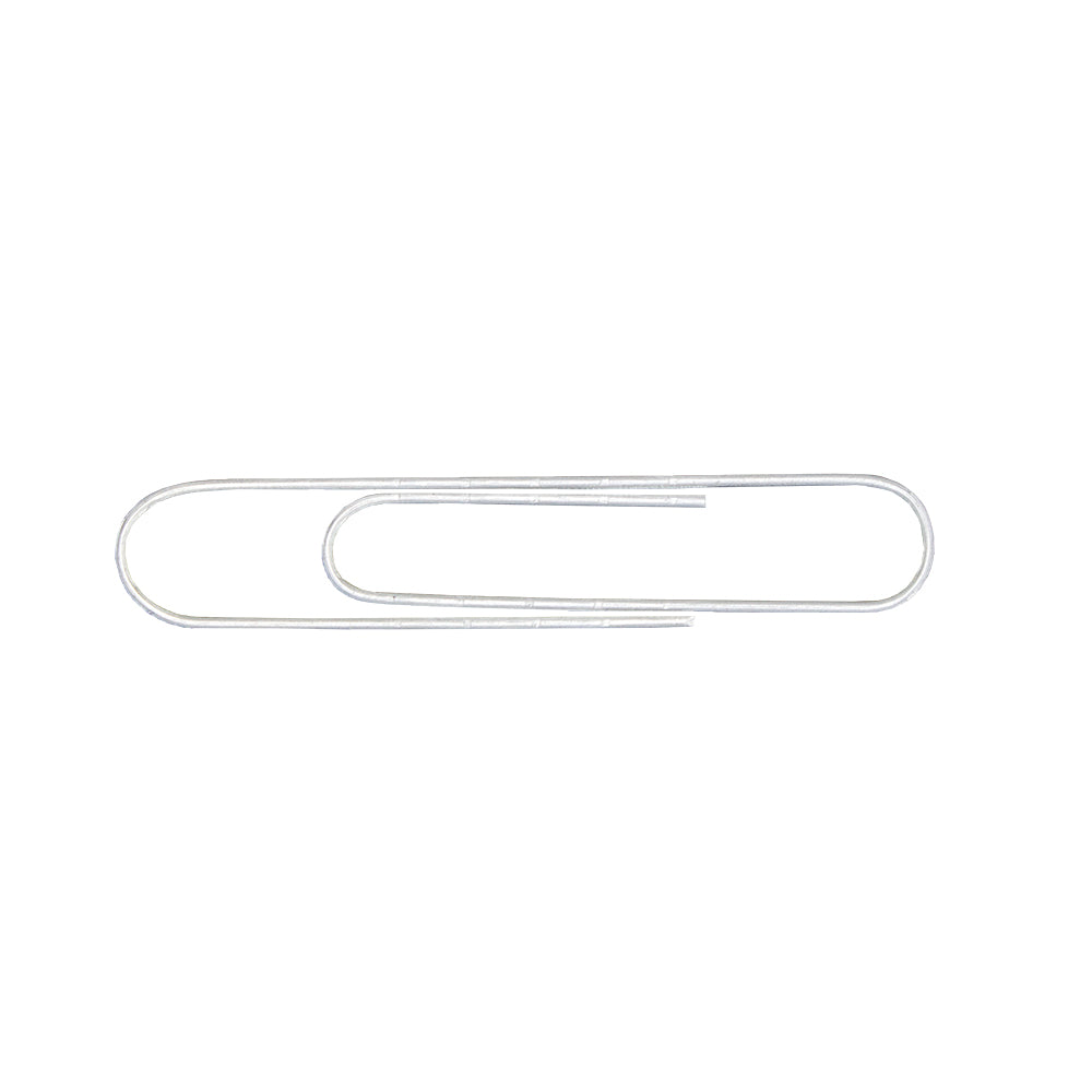 Paper Clips 77mm Silver 50's