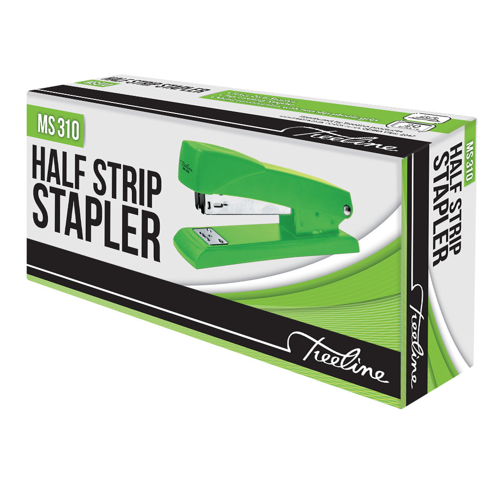 Stapler Full Strip - Green - 20 Sheets