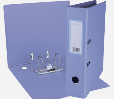 A4 PVC Lever Arch File Reinforced Base with Rado Mechanism - 70mm - Lilac