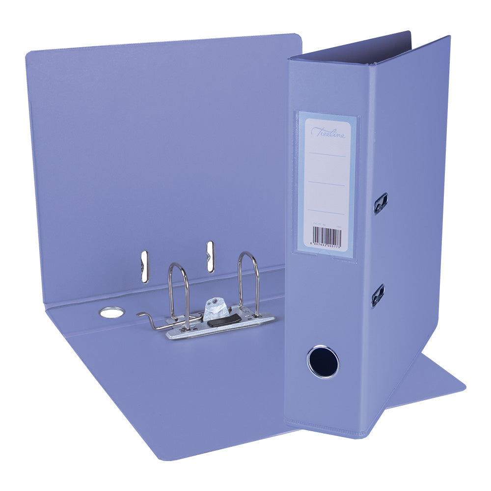 A4 PVC Lever Arch File Reinforced Base with Rado Mechanism - 70mm - Lilac