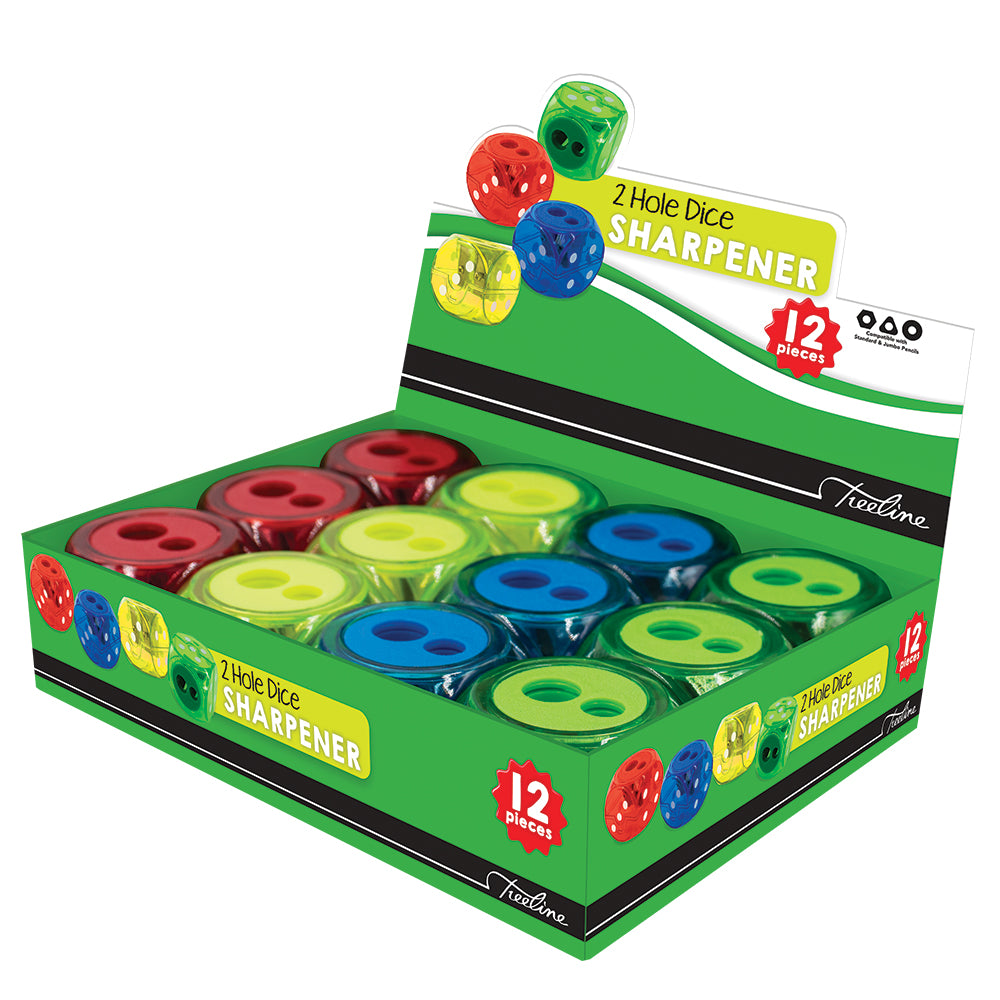 Dice Sharpener Two Hole Barrel - Assorted