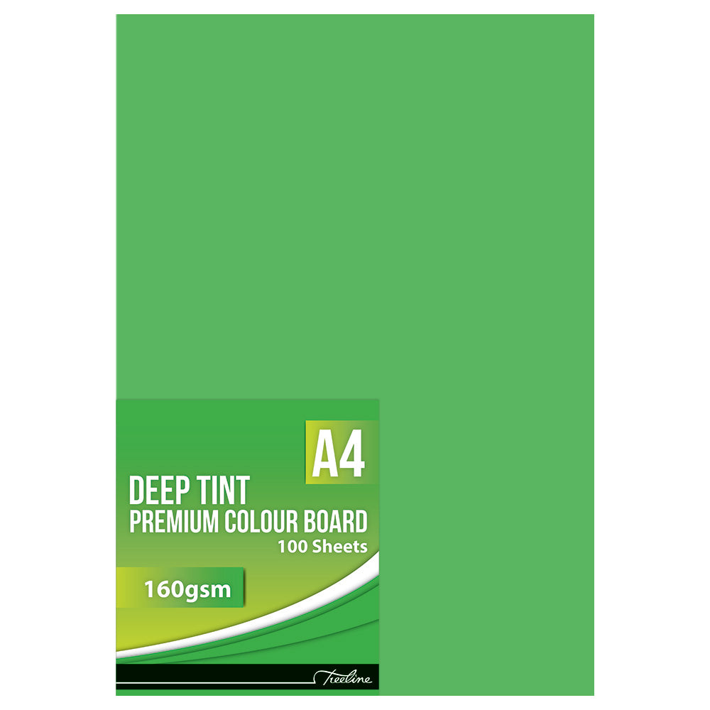 Deep Tint Board A4 - 160gsm 100's - Parrot