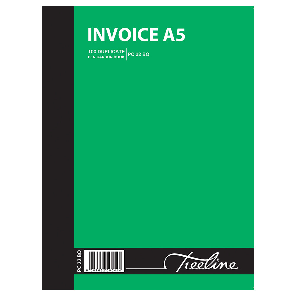A5 Pen Carbon Book Duplicate 100's - Invoice