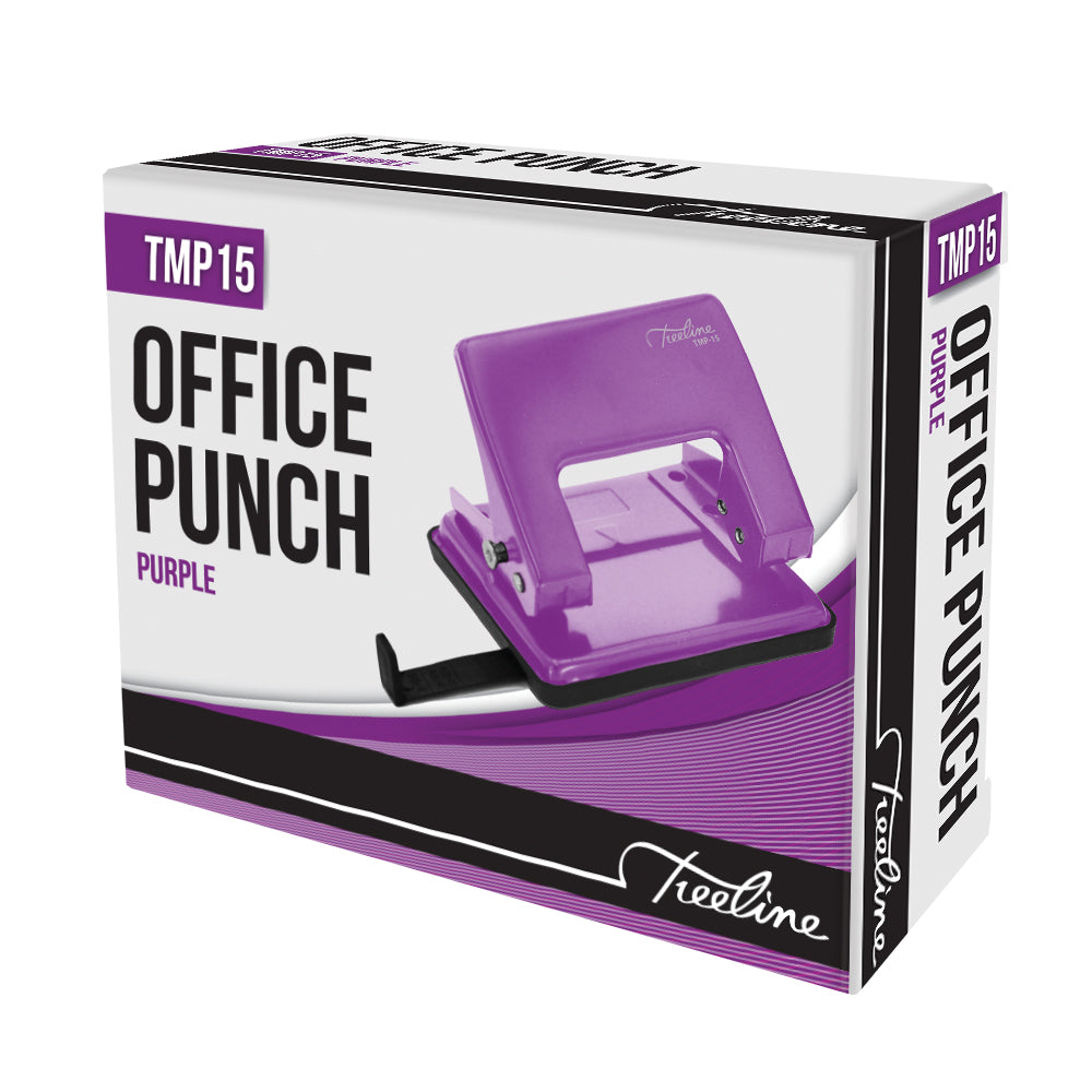Office Punch Metal 15 sheets - Purple