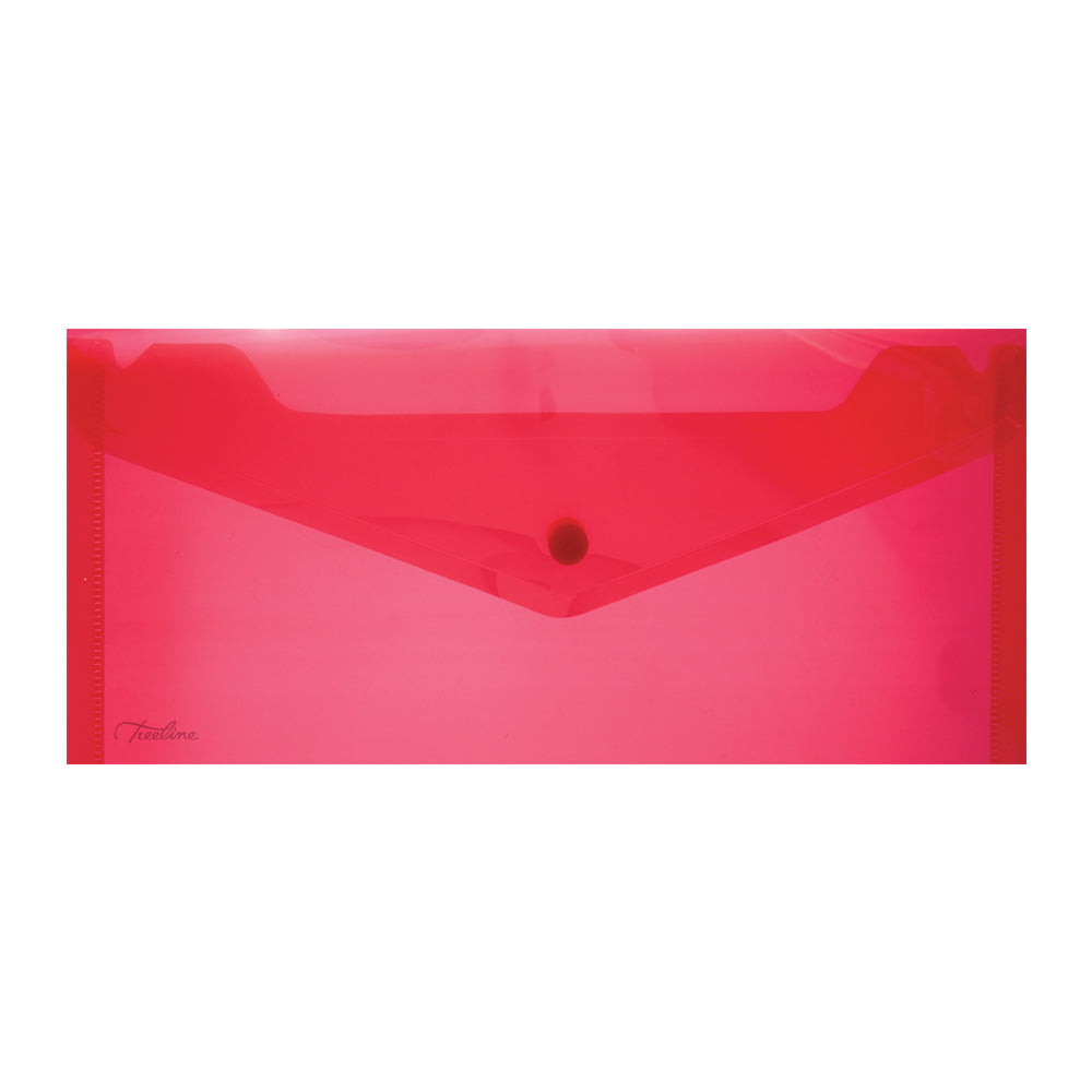 DL Carry Folder PVC with Stud - Red