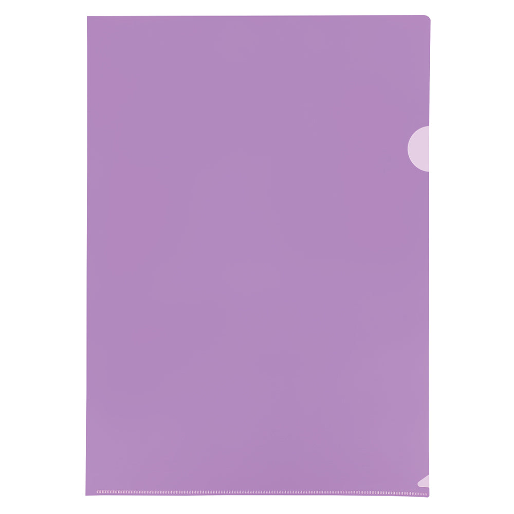 Secretarial / Presentation Folder PVC Open 2 Sides - Purple