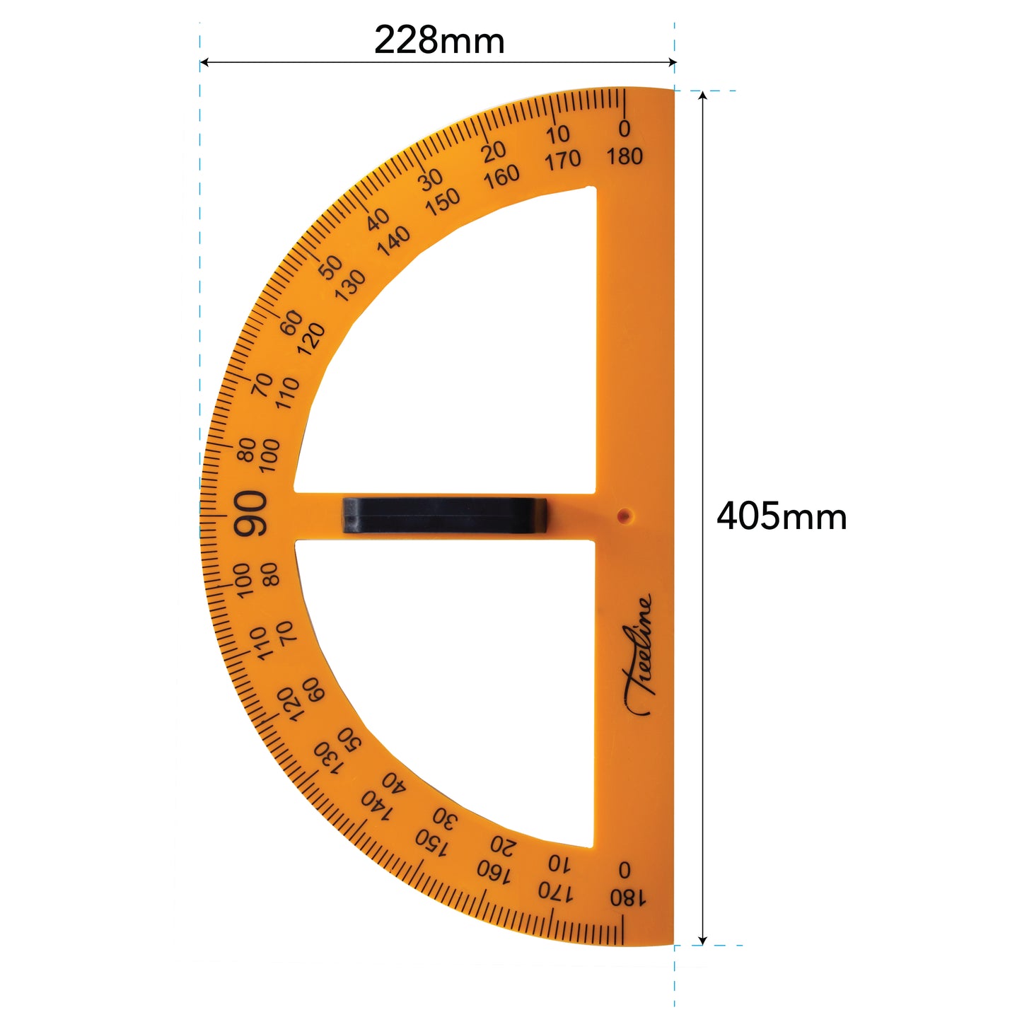 Chalkboard Protractor