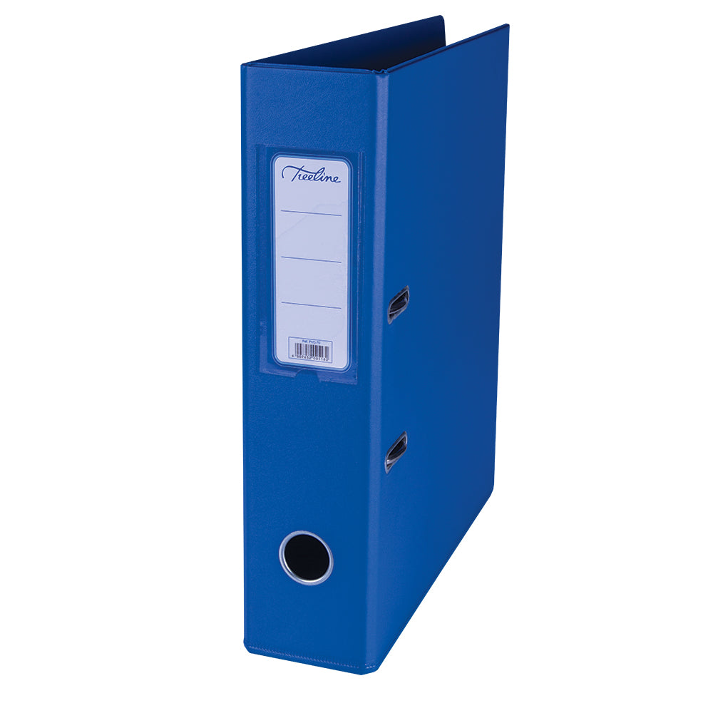 A4 PVC Lever Arch File Reinforced Base with Rado Mechanism - 70mm - Blue