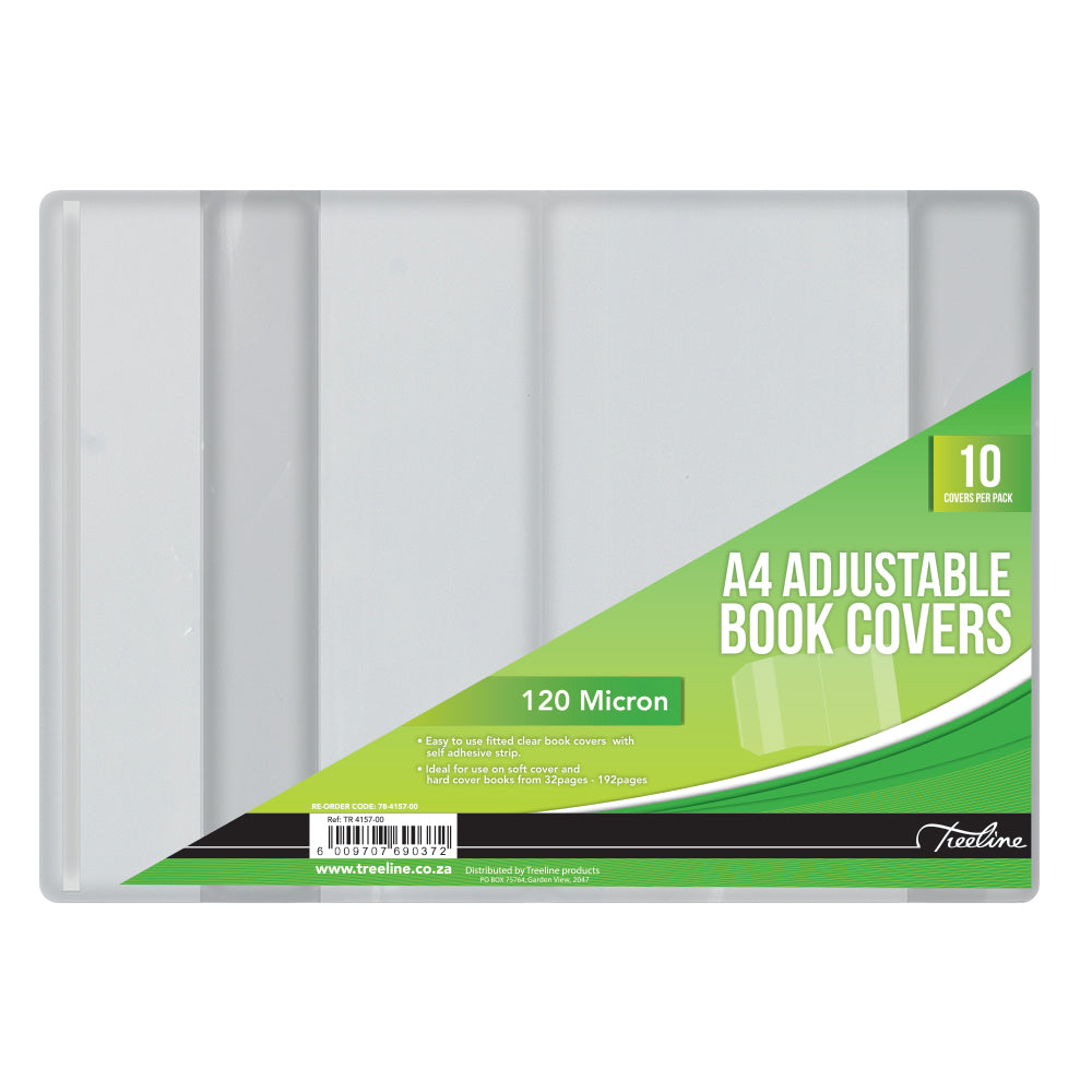 Adjustable Book Covers - 120 Micron - A4