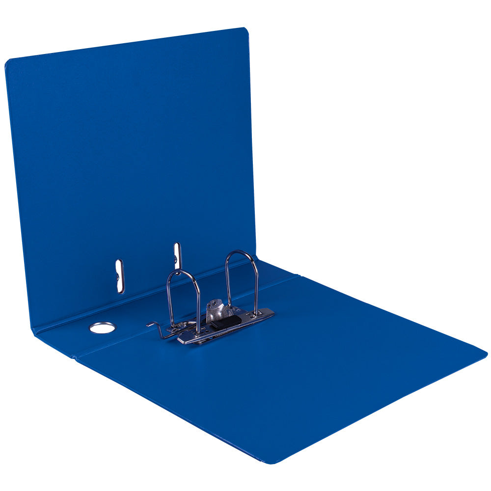 A4 PVC Lever Arch File Reinforced Base with Rado Mechanism - 70mm - Blue