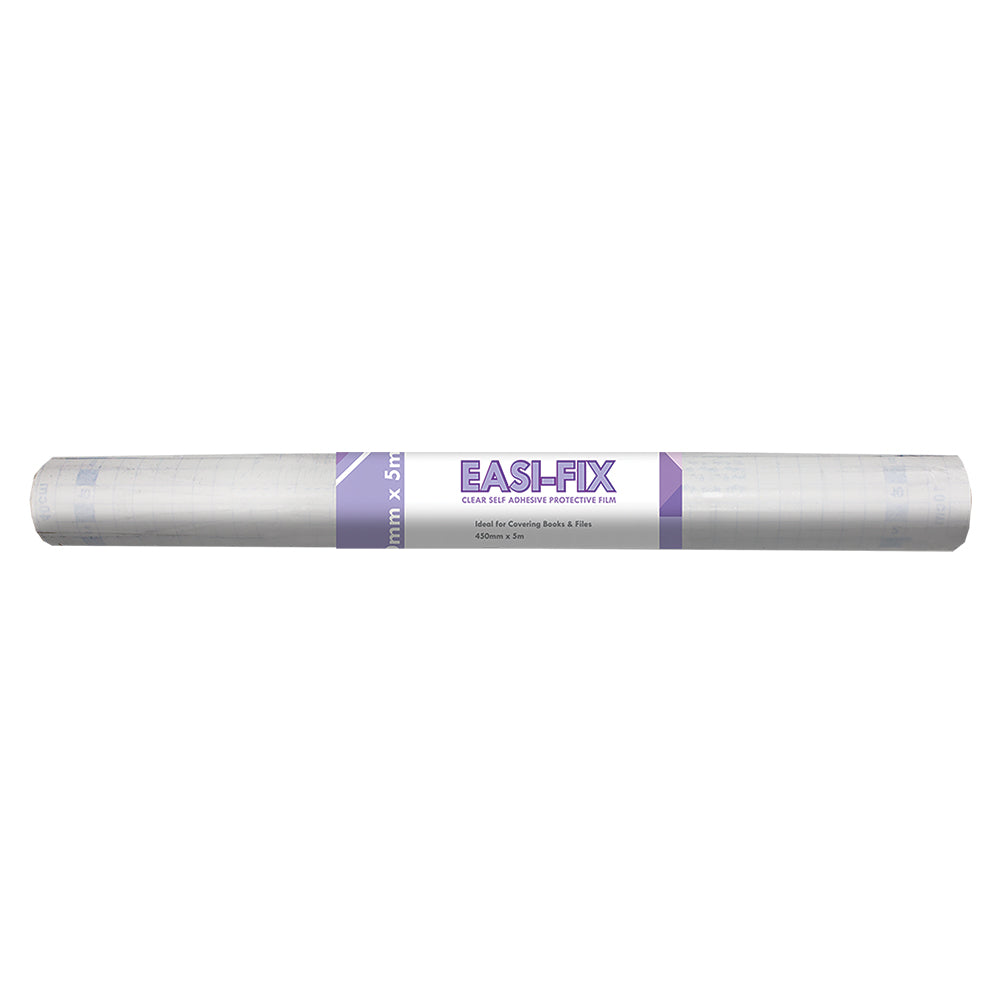 Book Covering Easi-Fix - Clear - 70 Micron - 5 Meter