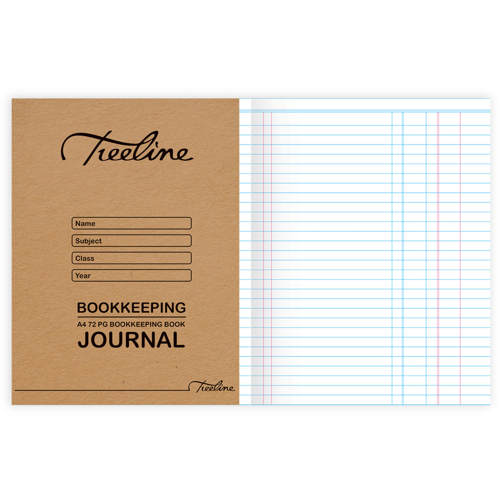 Bookkeeping Book A4 72pg Softcover Journal