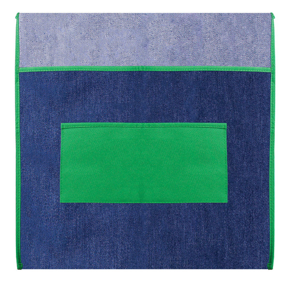 Chair Bag Denim - 385x485mm - Green