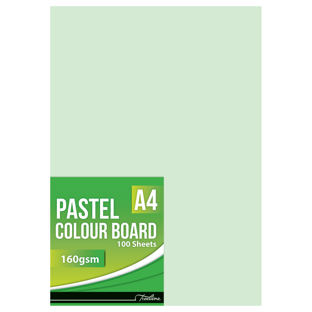 Pastel Board A4 - 160gsm 100's - Green