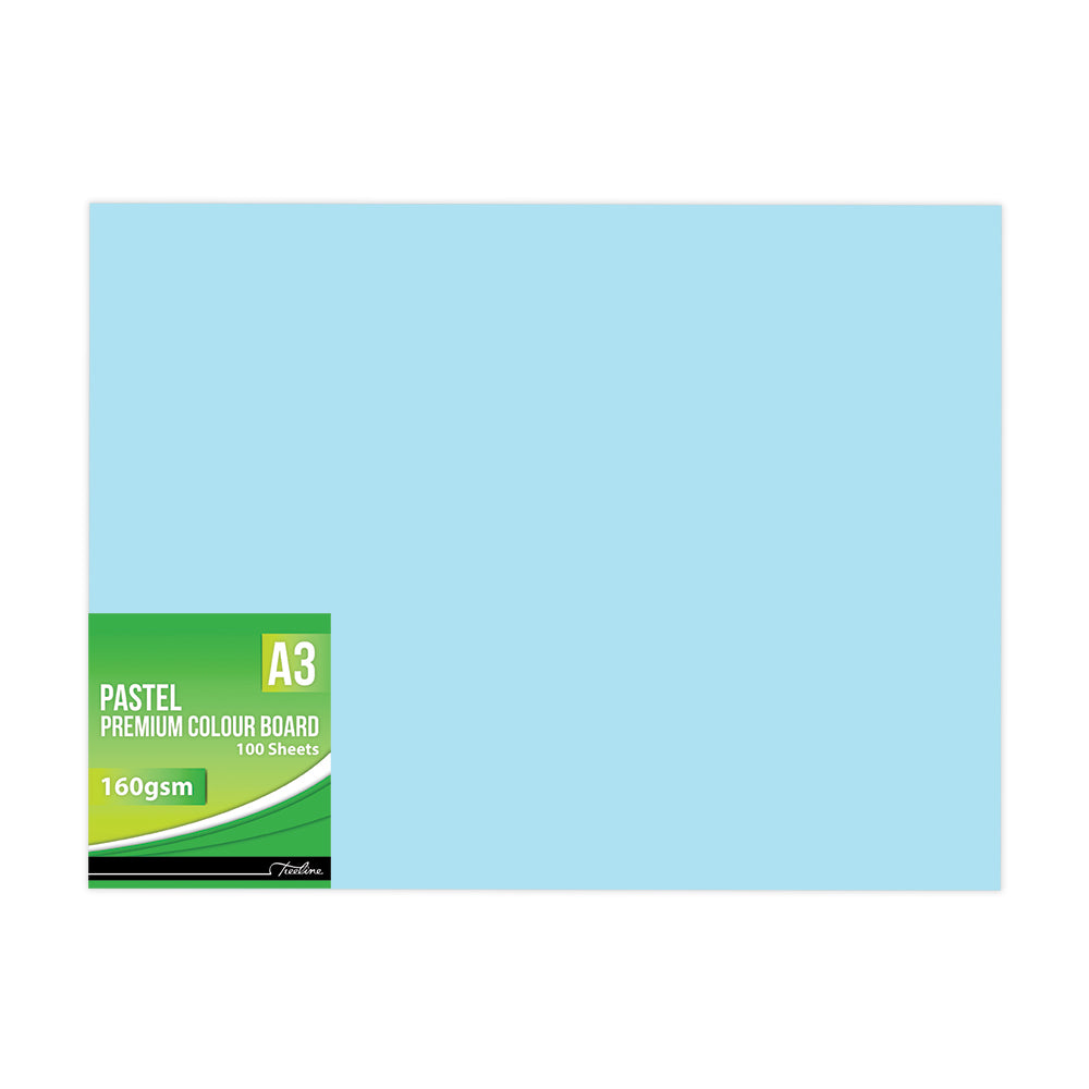 Pastel Board A3 - 160gsm - Blue