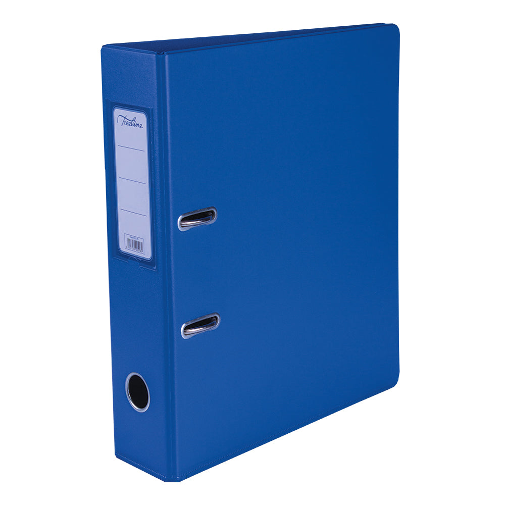 A4 PVC Lever Arch File Reinforced Base with Rado Mechanism - 70mm - Blue