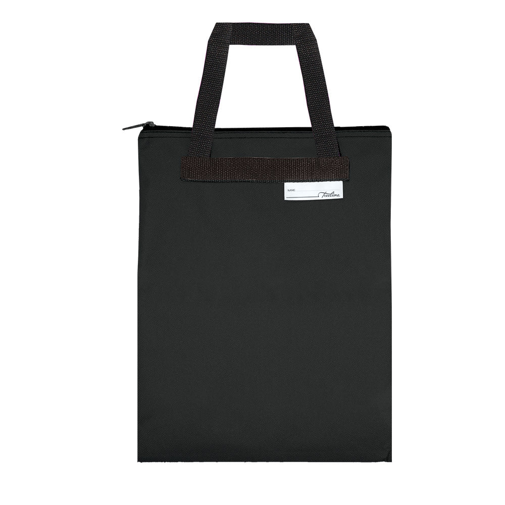 Library Book Bag - Black Canvas
