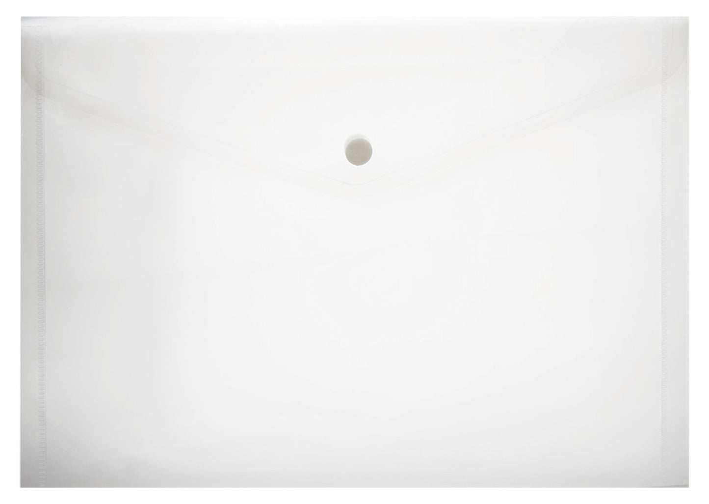 Carry Folder A3 PVC with Stud - Clear