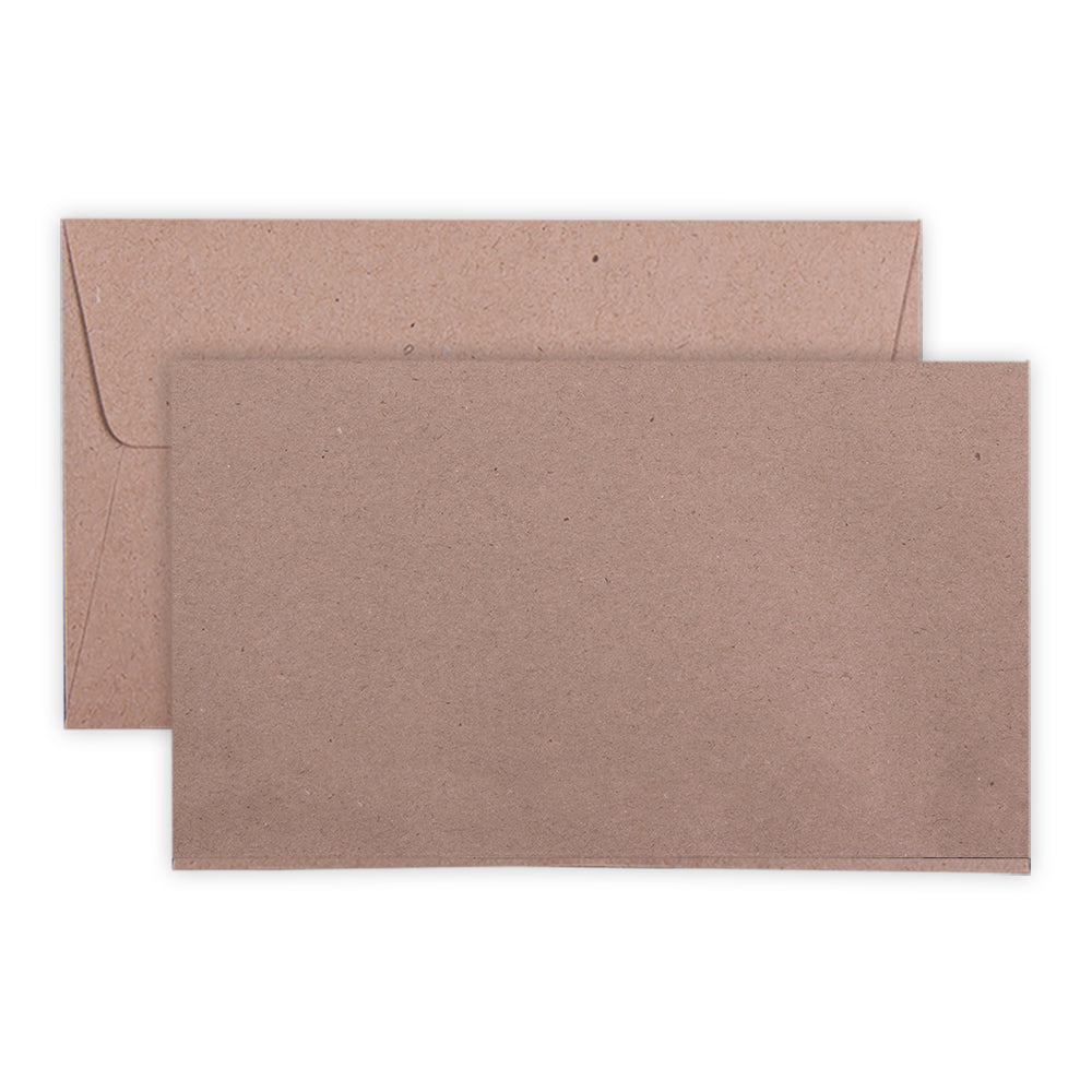 Banker Envelopes 90x152mm Gummed - Manilla 500's