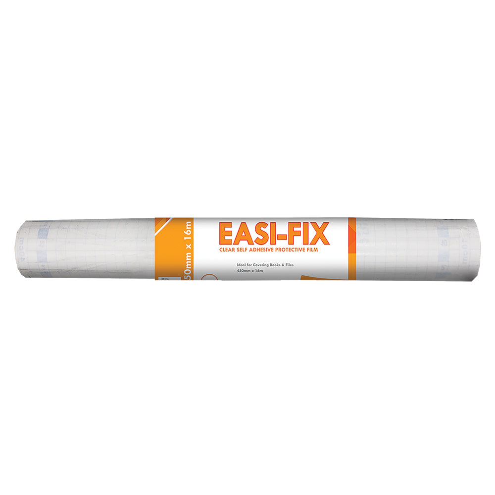 Book Covering Easi-Fix - Clear - 70 Micron - 16 Meter