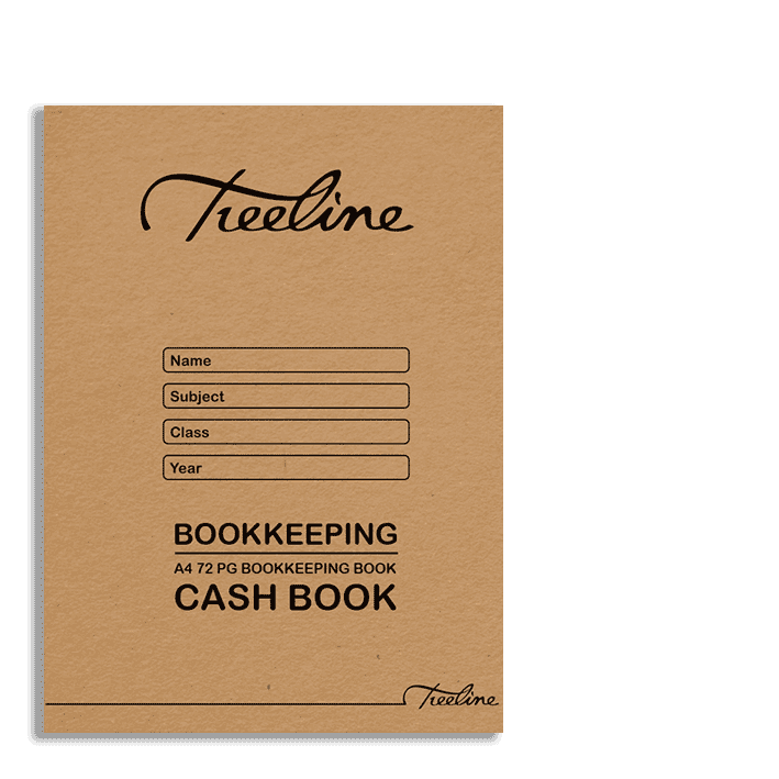 Bookkeeping Book A4 72pg Soft Cover - Treble Cash