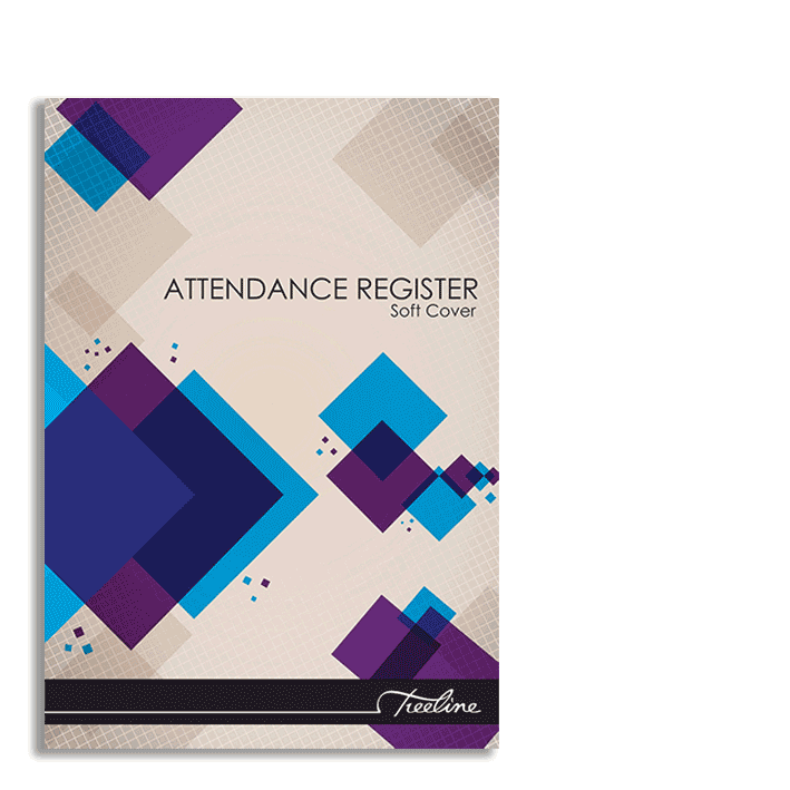 Attendance Register A4 Soft Cover