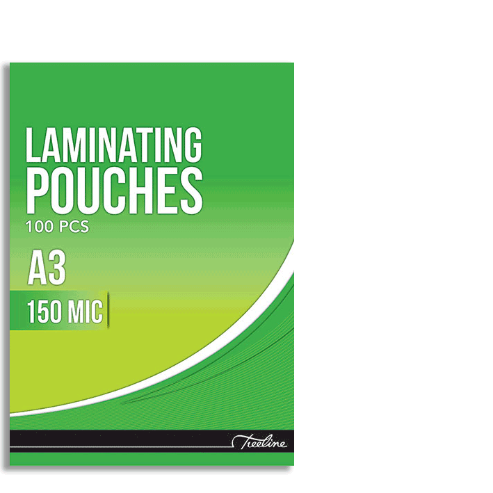 Laminating Pouches A3 - 150 Micron - Pack of 100