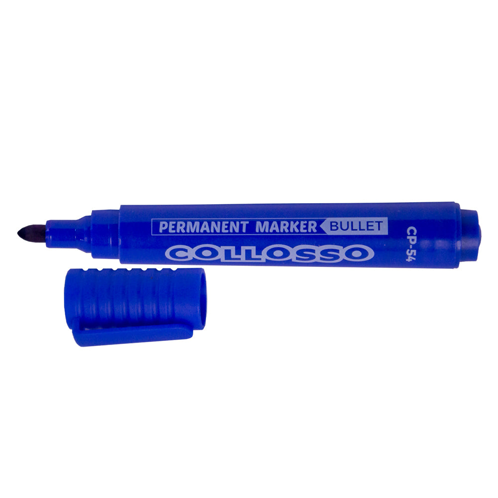 Permanent Marker Bullet Point - Blue