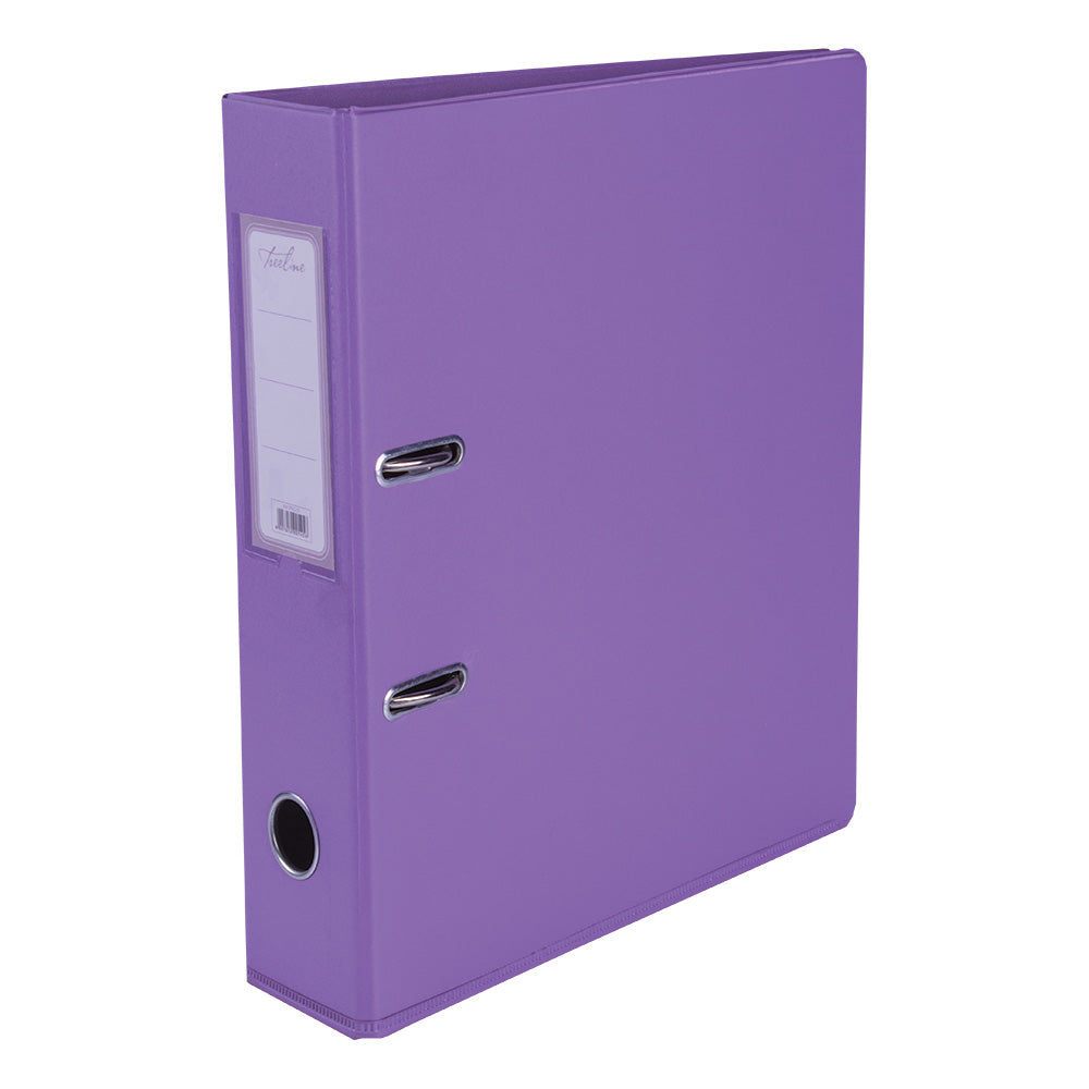 A4 PVC Lever Arch File Reinforced Base with Rado Mechanism - 70mm - Purple