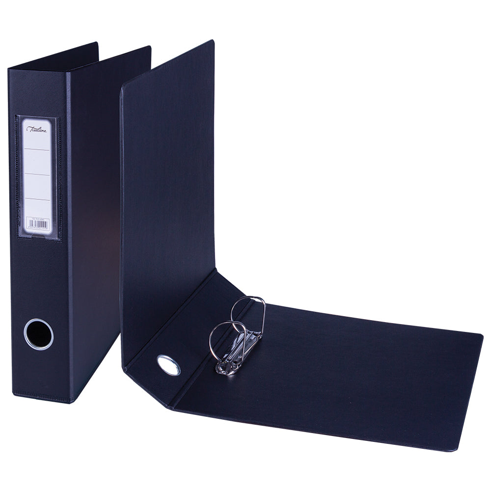 A4 PVC Ringbinder 2D Ring - 40mm - Black