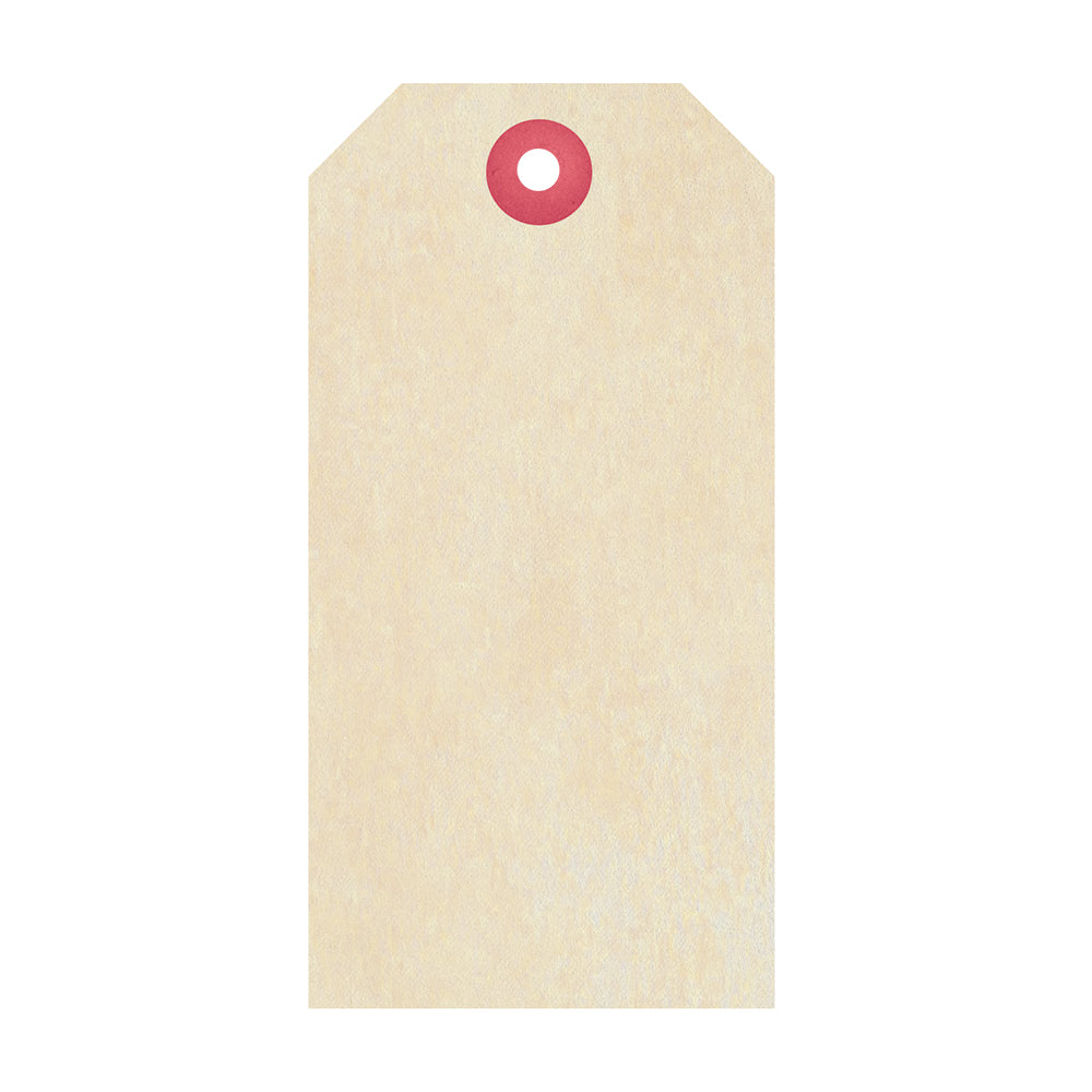 Buff Tag with Reinforced Hole 234gsm - No. 6 133x67mm 1000pc