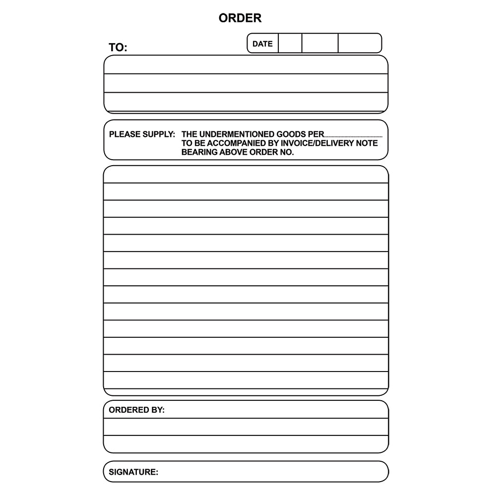 A5 Pen Carbon Book Duplicate 100's - Order