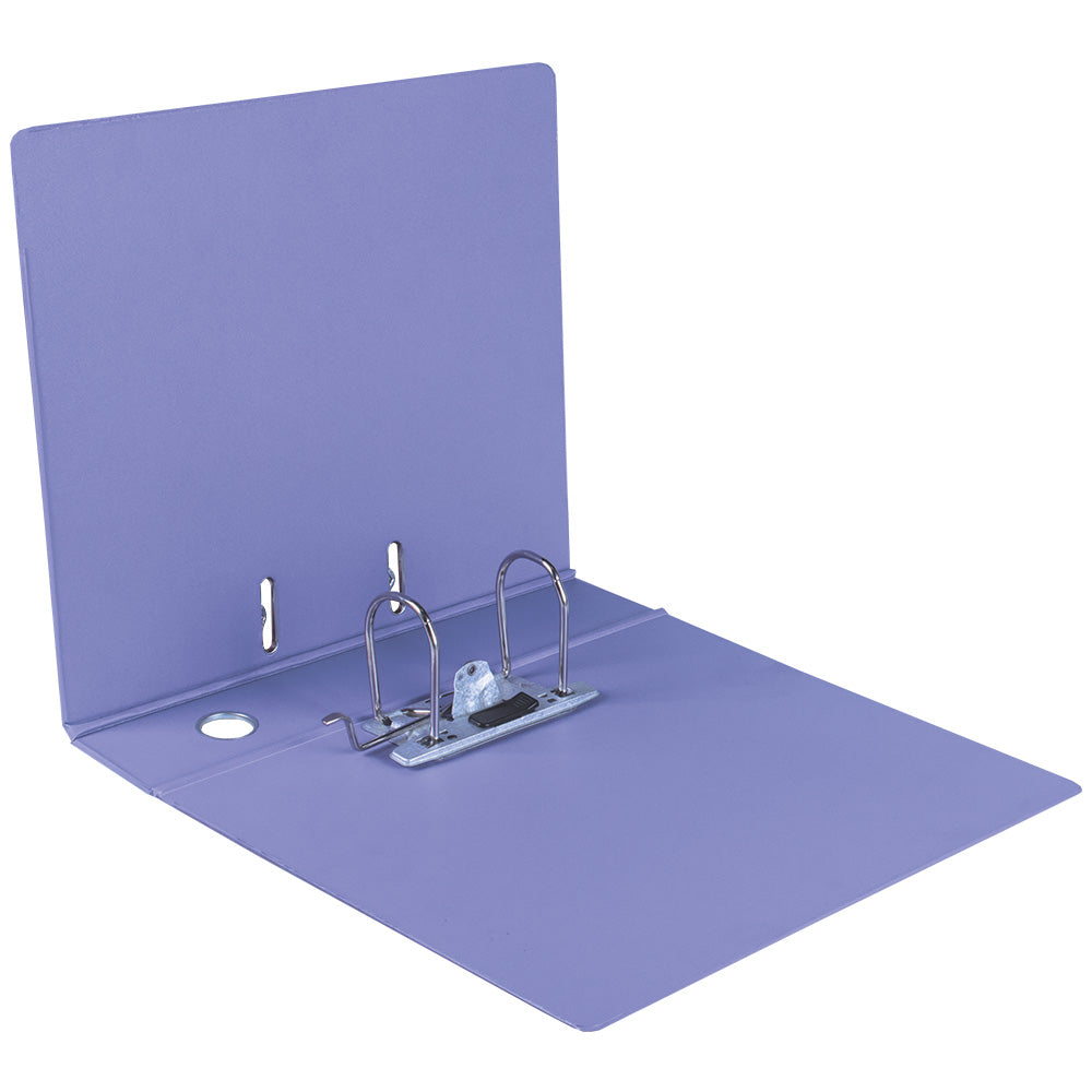 A4 PVC Lever Arch File Reinforced Base with Rado Mechanism - 70mm - Lilac