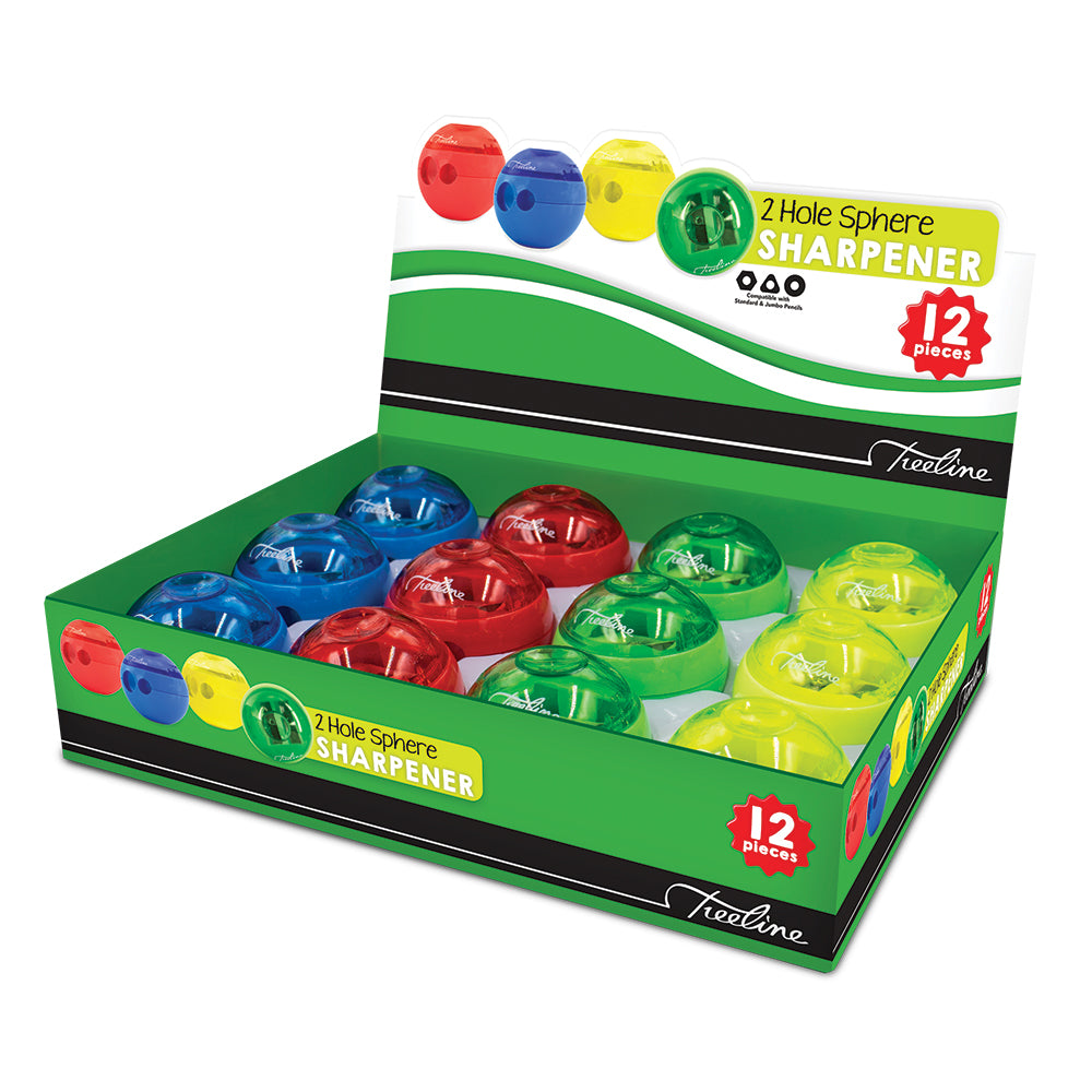 Sphere Sharpener Two Hole Barrel - Assorted