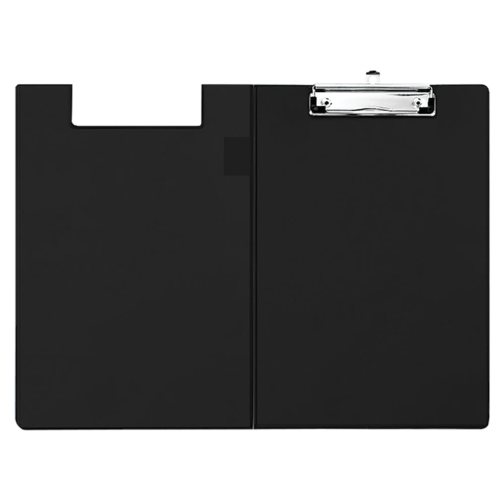 Clipboard A4 PVC with Cover - Black