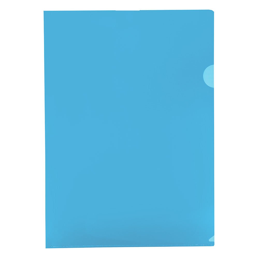 Secretarial / Presentation Folder PVC Open 2 Sides - Blue