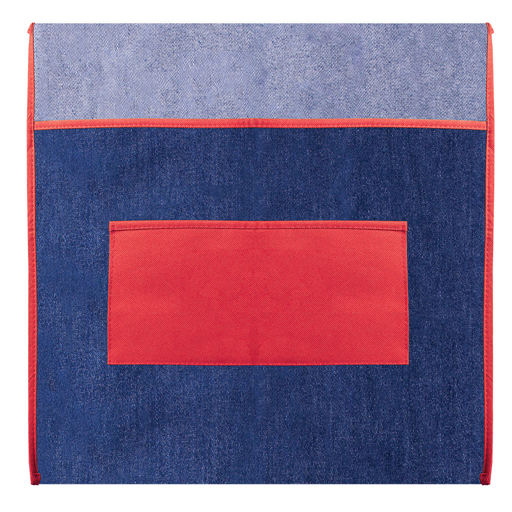 Chair Bag Denim - 385x485mm - Red