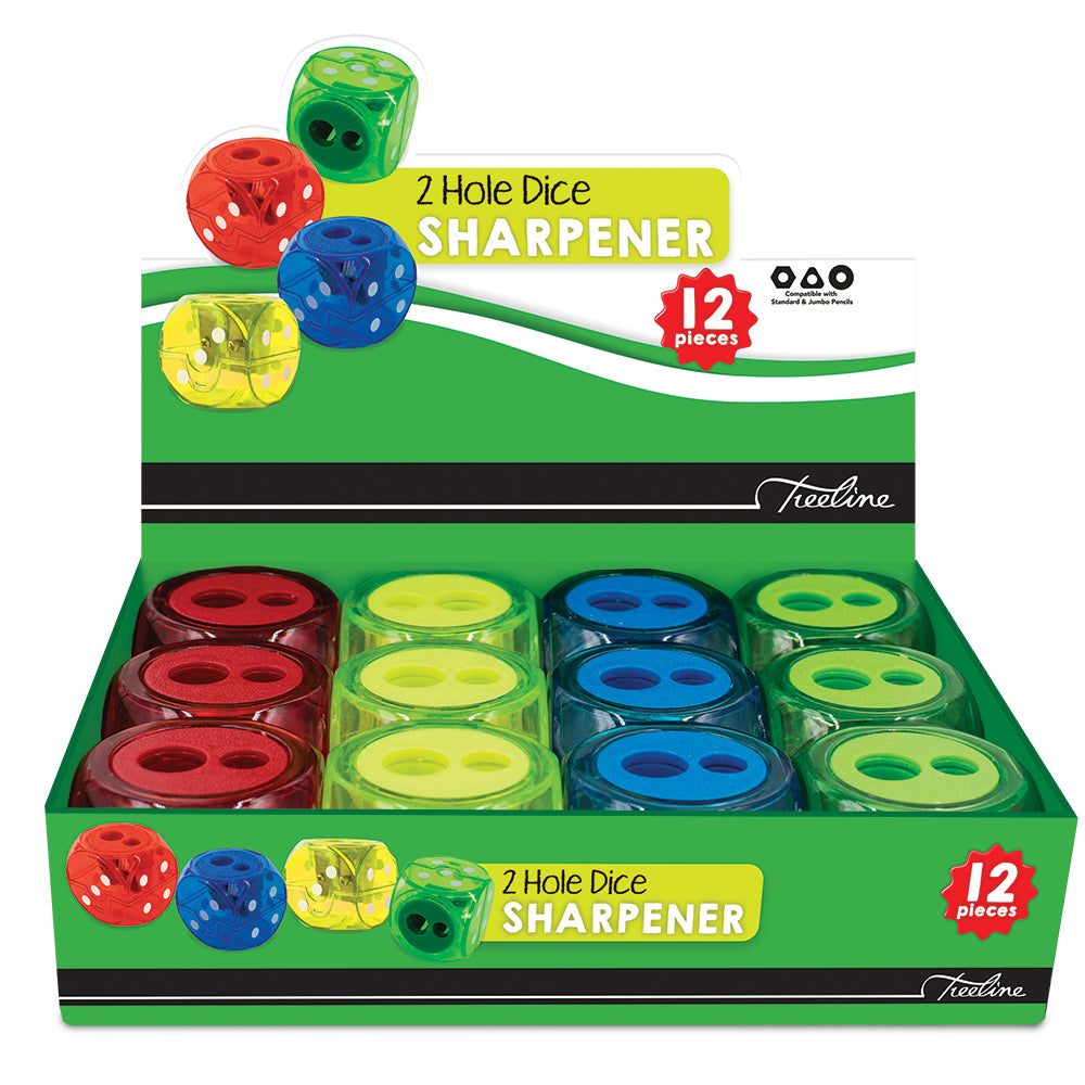 Dice Sharpener Two Hole Barrel - Assorted