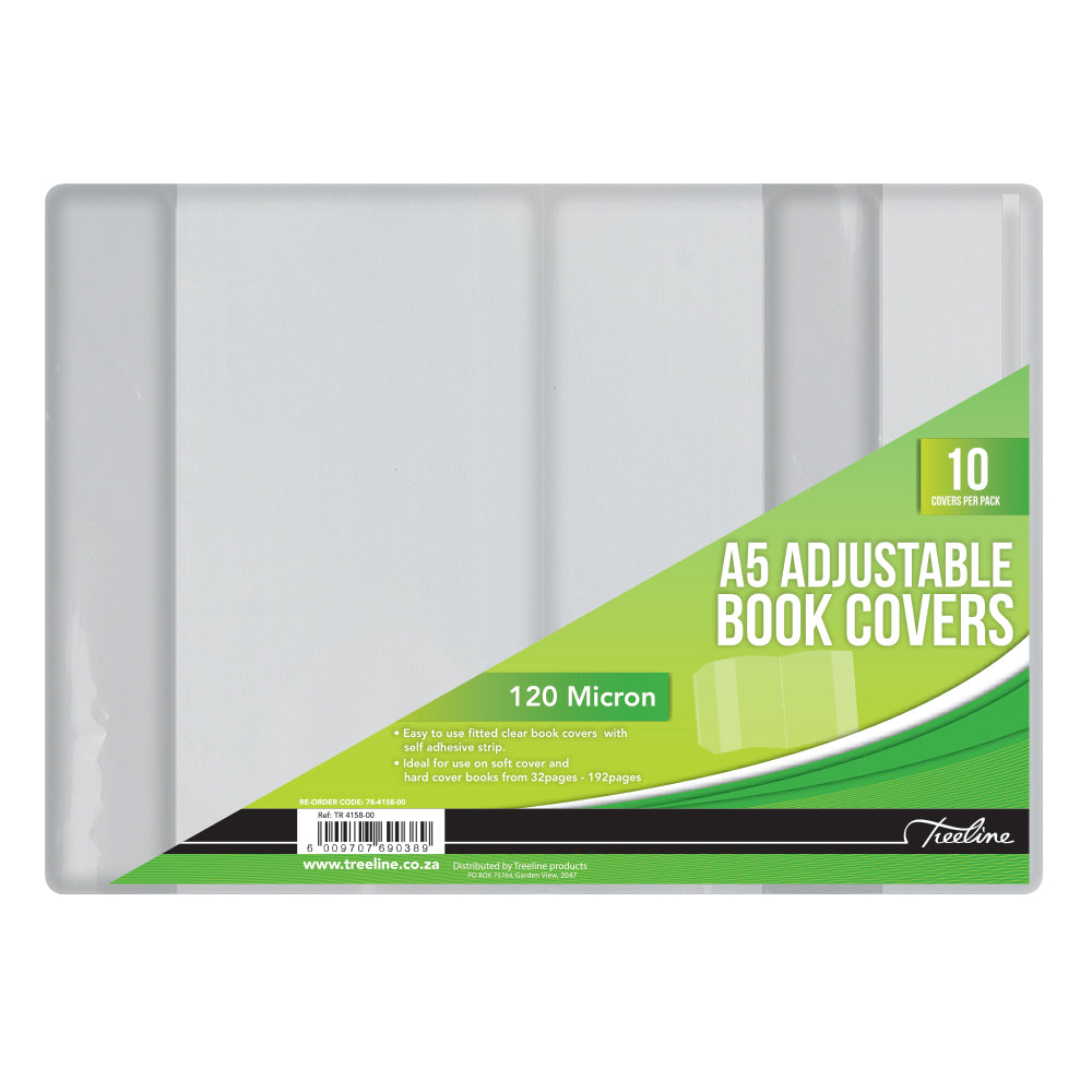 Adjustable Book Covers - 120 Micron - A5