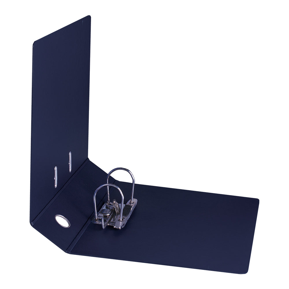 A4 PVC Lever Arch File Reinforced Base with Rado Mechanism - 70mm - Navy Blue