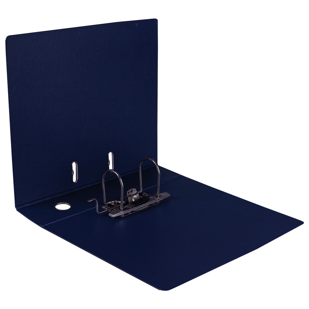 A4 PVC Lever Arch File Reinforced Base with Rado Mechanism - 70mm - Navy Blue