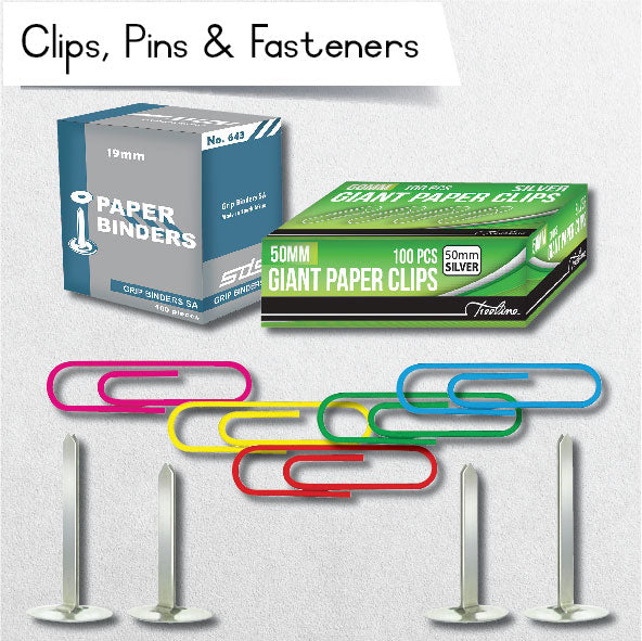 Clips, Pins & Fasteners