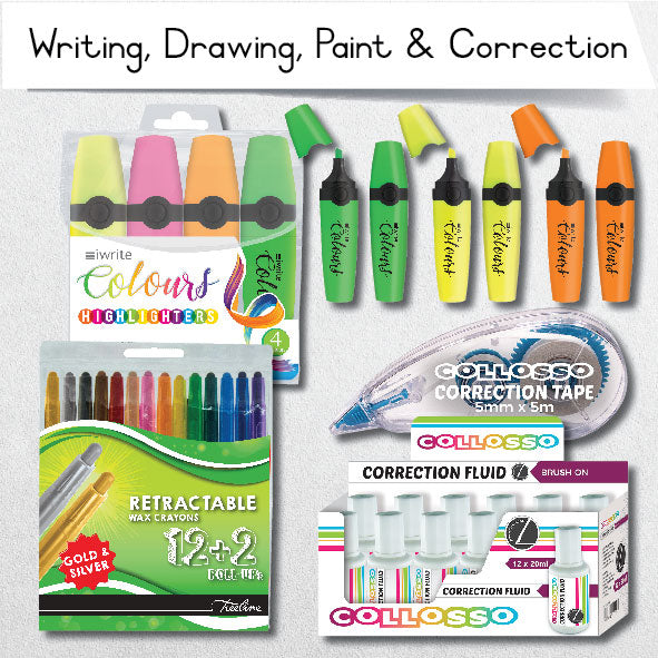 Writing, Drawing, Paint & Correction