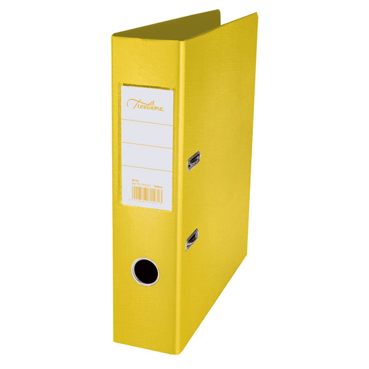 A4 PP Lever Arch File PolyProp with Rado Mechanism - 70mm - Yellow