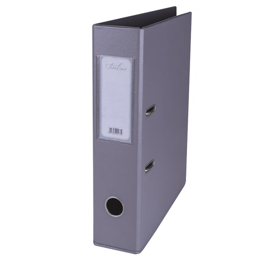 A4 PVC Lever Arch File Reinforced Base with Rado Mechanism - 70mm - Grey