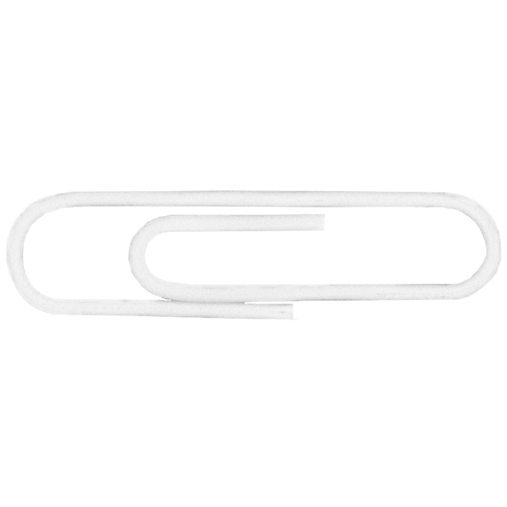 Large Paper Clips PVC Coated 33mm - 100's (Gemclips) - Assorted